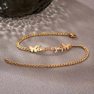 Butterfly’s Name Bracelet